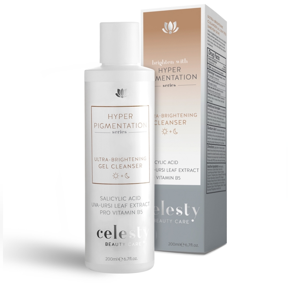 NIB Celesty Hyper Pigmentation Series Brightening Gel Cleanser